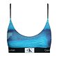 Calvin Klein Unlined Bralette collection1996 QF7216E tyrkys vzor