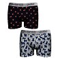 Pánske boxerky John Frank JF2BEF21 navy-mint