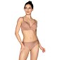 Bezšvová podprsenka BeautyBra Cinnamon Nude so skrytými kosticami Timo 042840