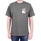 Pánske tričko s krátkym rukávom Orange Point 5242 khaki