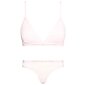 Podprsenka bez kostice Tommy Hilfiger Triangle UW0UW04242 light pink