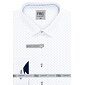 Košeľa s dlhým rukávom AMJ Comfort VDBR 1330 bielo-modrá