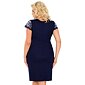 Noční košilka s krajkou Donna Deborah navy
