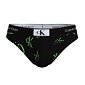 Spodné dámske nohavičky Calvin Klein QF7222E z kolekcie 1996 čierno-zelené