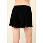 Micromodal Cheeky šortky Vamp s krajkou 22805 black