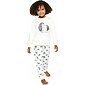 Bavlnené dievčenské pyžamo Cornette Kids Forest Dreams smotanové