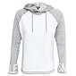 Športový sveter pre ženy Kenny S. 563144 bielo-sivý