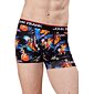 Boxerky pro muže s barevným potiskem John Frank 342 space girl