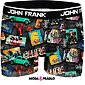 Boxerky pro muže s barevným potiskem John Frank 343 mural