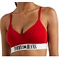 Sportovní podprsenka Tommy Hilfiger Bralette UW0UW004257 červená