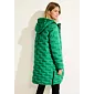 Dámský kabát s moderním prošíváním Cecil 100840 zelený