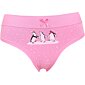 Dámske nohavičky s tučniakmi Andrie PS 2947 pink
