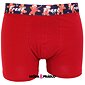 Boxerky pro muže John Frank z dárkové edice JFBD43Ch frank cookie red