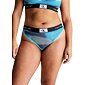 Tanga Calvin Klein QF7221E collection 1996 tyrkys vzor