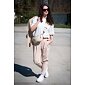Dámské kalhoty Coll Fashion 250193 sv.káva