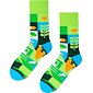 Nápadité pánské ponožky More 4079  zelené