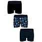 Mladistvé pánske boxerky John Frank JF3BCA11 3 pack multicolor