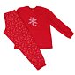 Bavlnené dievčenské pyžamo Pleas 178701 červené