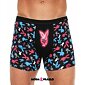 Vtipné boxerky Cornette Tattoo Bunny černé