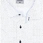 Košile AMJ Comfort slim VKSBR 1288 bílo-modrá