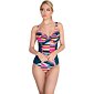 Dámske tvarujúce jednodielne plavky 830075 multicolor