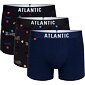 Boxerky pre mužov Atlantic 3MH-011 3pack grafit - modré