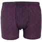 Pánske boxerky bavlna/lycra Andrie PS 5780 navy-red