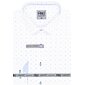 AMJ Comfort Slim Fit pánska košeľa VDSBR 1298 bielo-modrá