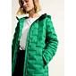 Dámský kabát s moderním prošíváním Cecil 100840 zelený