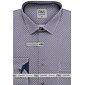 Pánska slim spoločenská košeľa AMJ VDSBR 1420 navy