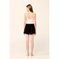 Micromodal Cheeky šortky Vamp s krajkou 22805 black