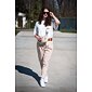 Dámské kalhoty Coll Fashion 250193 sv.káva