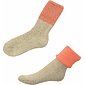 Ponožky s ovčou vlnou Matex 838 Helena Merino losos