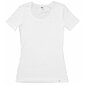 Bavlnené biele tričko Pleas 162876