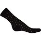 Bavlnené ponožky Matex 805 čierno-žlté