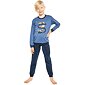 Dlhé pyžamo pre chlapcov Cornette Kids Road jeans
