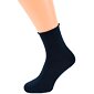 Ponožky Gapo Zdravotné s elastanom a rolovacím lemom čierne