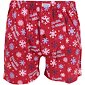 Pánske trenírky s relaxačným motívom Andrie PS 5684 bordo