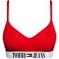 Sportovní podprsenka Tommy Hilfiger Bralette UW0UW004257 červená