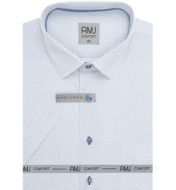 Pánská košile AMJ VKBR 1450 bílo-navy